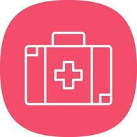 First Aid Kit  Vector Icon Design