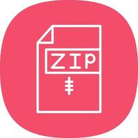 Zip  Vector Icon Design