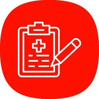 Medical Record  Vector Icon Design