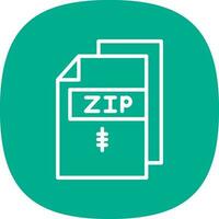 Zip  Vector Icon Design