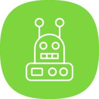 Robot  Vector Icon Design