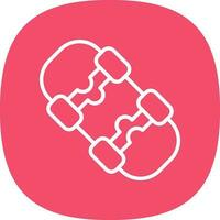 Skateboard  Vector Icon Design