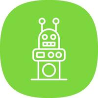 Robot  Vector Icon Design