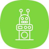 Robot  Vector Icon Design