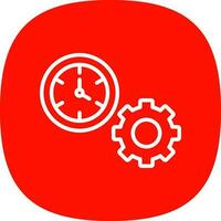 Time  Vector Icon Design