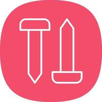 Nails  Vector Icon Design