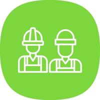 Workers  Vector Icon Design