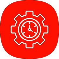 Working Hours  Vector Icon Design