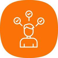 Responsibility Vector Icon Design