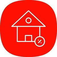 Mortgage Vector Icon Design