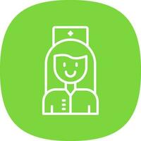 Nurses Vector Icon Design