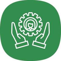 Social Worker Vector Icon Design