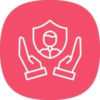 Personal Security Vector Icon Design