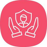 Personal Security Vector Icon Design