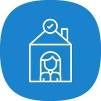 Isolation Vector Icon Design