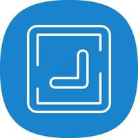Diagonal Arrow Vector Icon Design