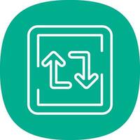 Loop Vector Icon Design