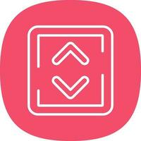 Up And Down Arrow Vector Icon Design