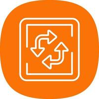Loop Vector Icon Design