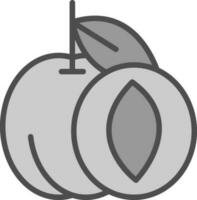 Apricot Vector Icon Design