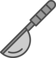 cucharón vector icono diseño