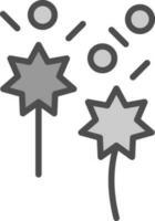 Firework  Vector Icon Design