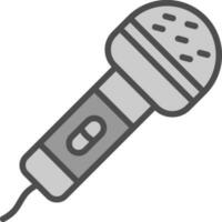 Mic  Vector Icon Design