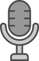 Microphone  Vector Icon Design