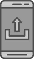 Upload  Vector Icon Design