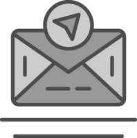 Send Mail  Vector Icon Design