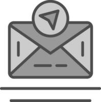 Send Mail  Vector Icon Design