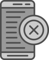 Cancel  Vector Icon Design