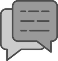 Chat Box  Vector Icon Design