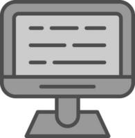 Lcd  Vector Icon Design