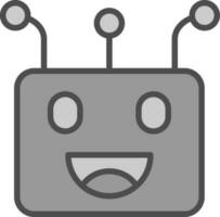 Robot  Vector Icon Design