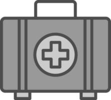 First Aid Kit  Vector Icon Design