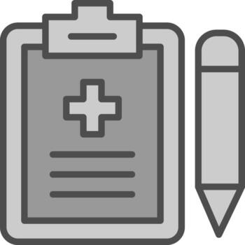 Medical Record  Vector Icon Design