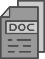 Doc  Vector Icon Design