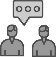 Group Chat  Vector Icon Design