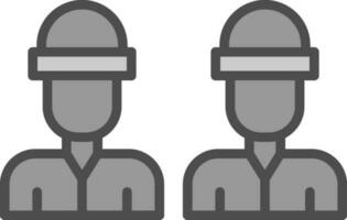 Workers  Vector Icon Design