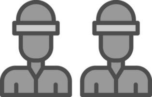 Workers  Vector Icon Design