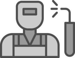 Welder  Vector Icon Design