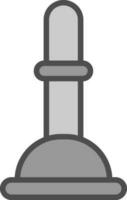 Plunger  Vector Icon Design