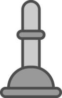 Plunger  Vector Icon Design