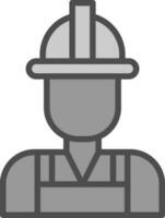 Builder  Vector Icon Design