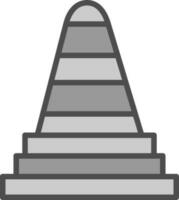 Traffic Cone  Vector Icon Design