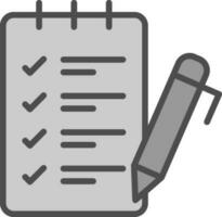 Contract  Vector Icon Design
