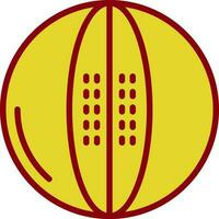 melón Cantalupo vector icono diseño