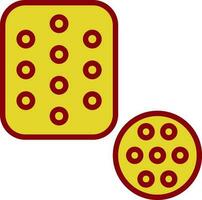 Biscuit Vector Icon Design