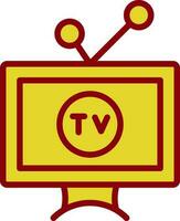 televisión vector icono diseño